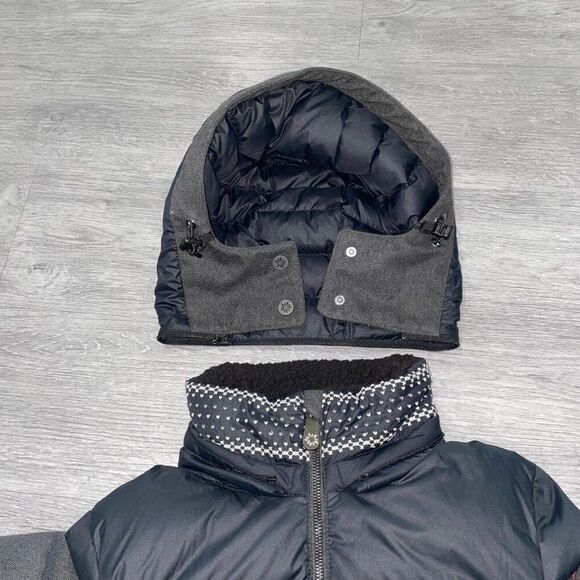 ALP N ROCK Chamonix Down Bomber Ski Jacket Women’s XS/1 Hoodie Full Zip Outdoors - Picture 9 of 16